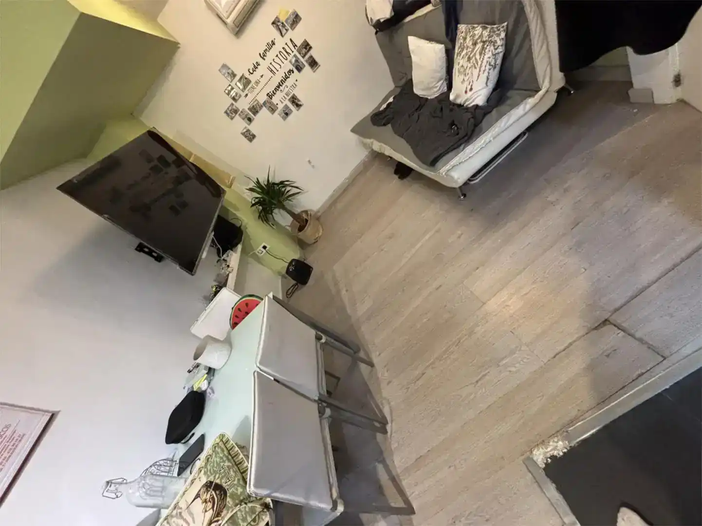 Living room of Flat for rent in  Madrid Capital