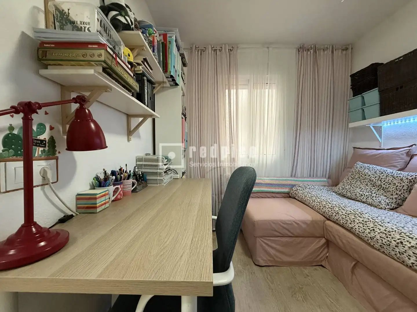 Bedroom of Flat for sale in Málaga