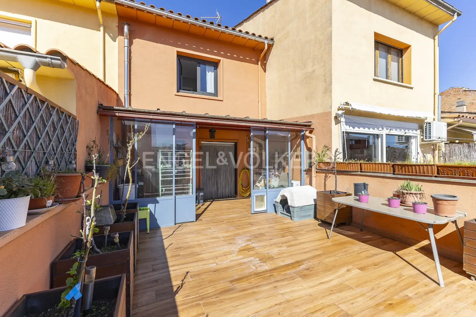 Terrassa de Casa o xalet en venda en Santa Eugènia de Berga amb Aire condicionat, Calefacció i Terrassa