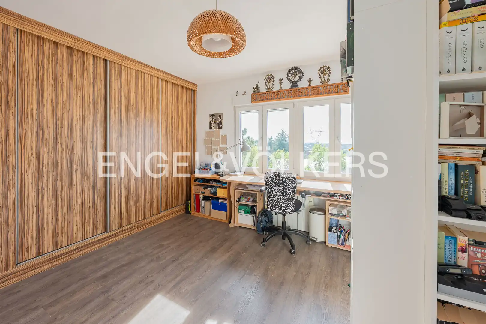 Bedroom of Houses for sale in Galapagar  with Heating, Private garden and Parquet flooring