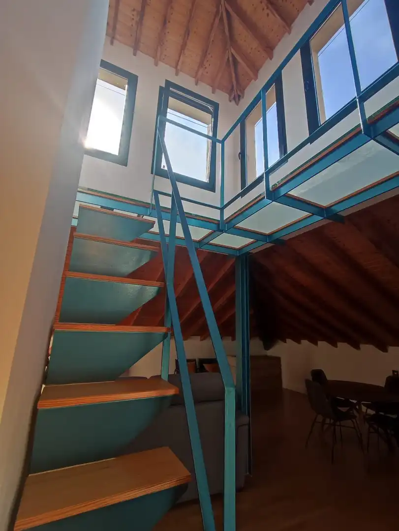 Loft zur Miete in Málaga mit Klimaanlage, Terrasse und Möbliert