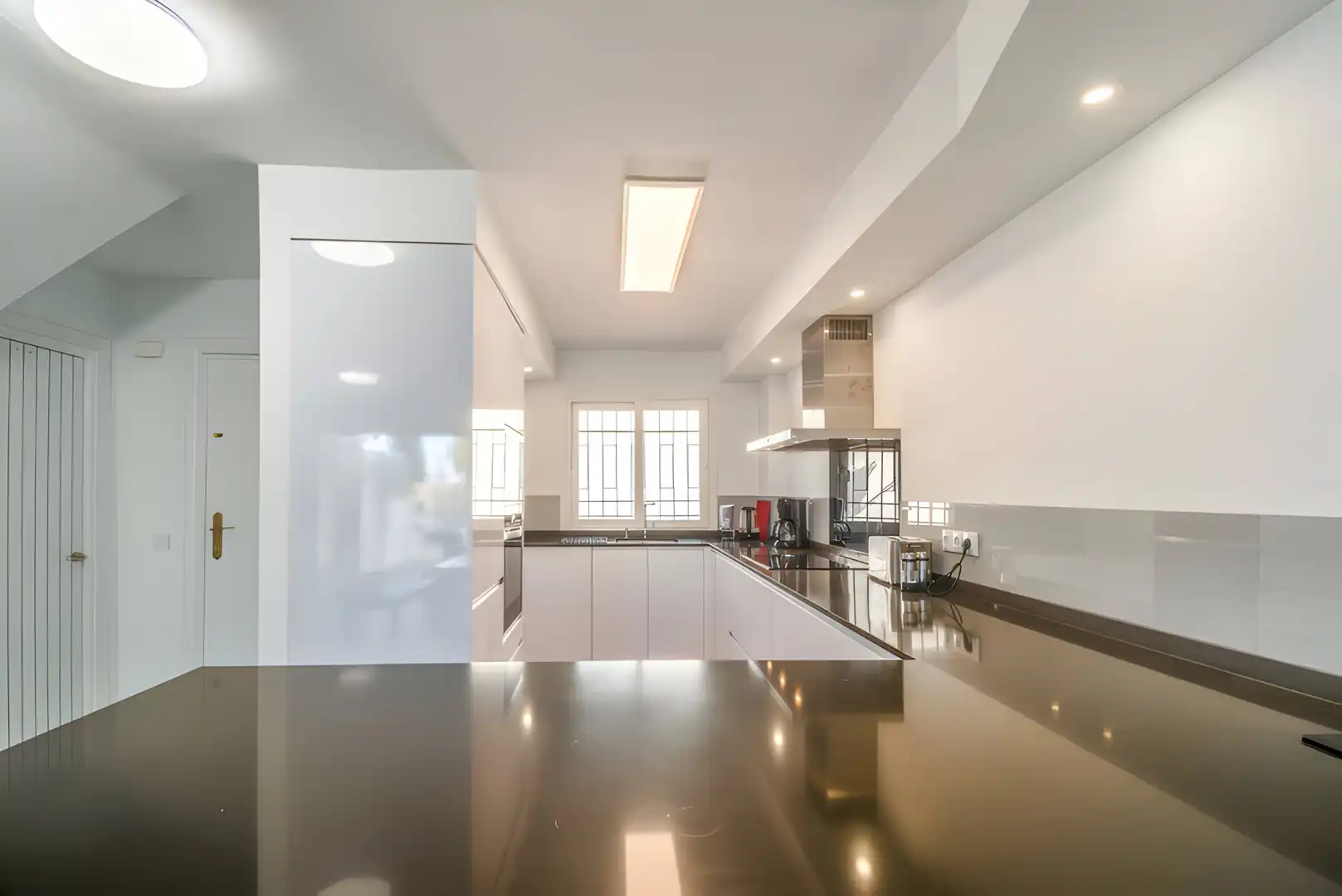 Kitchen of Detached homes for sale in Almería  with Air Conditioner, Terrace and Swimming Pool