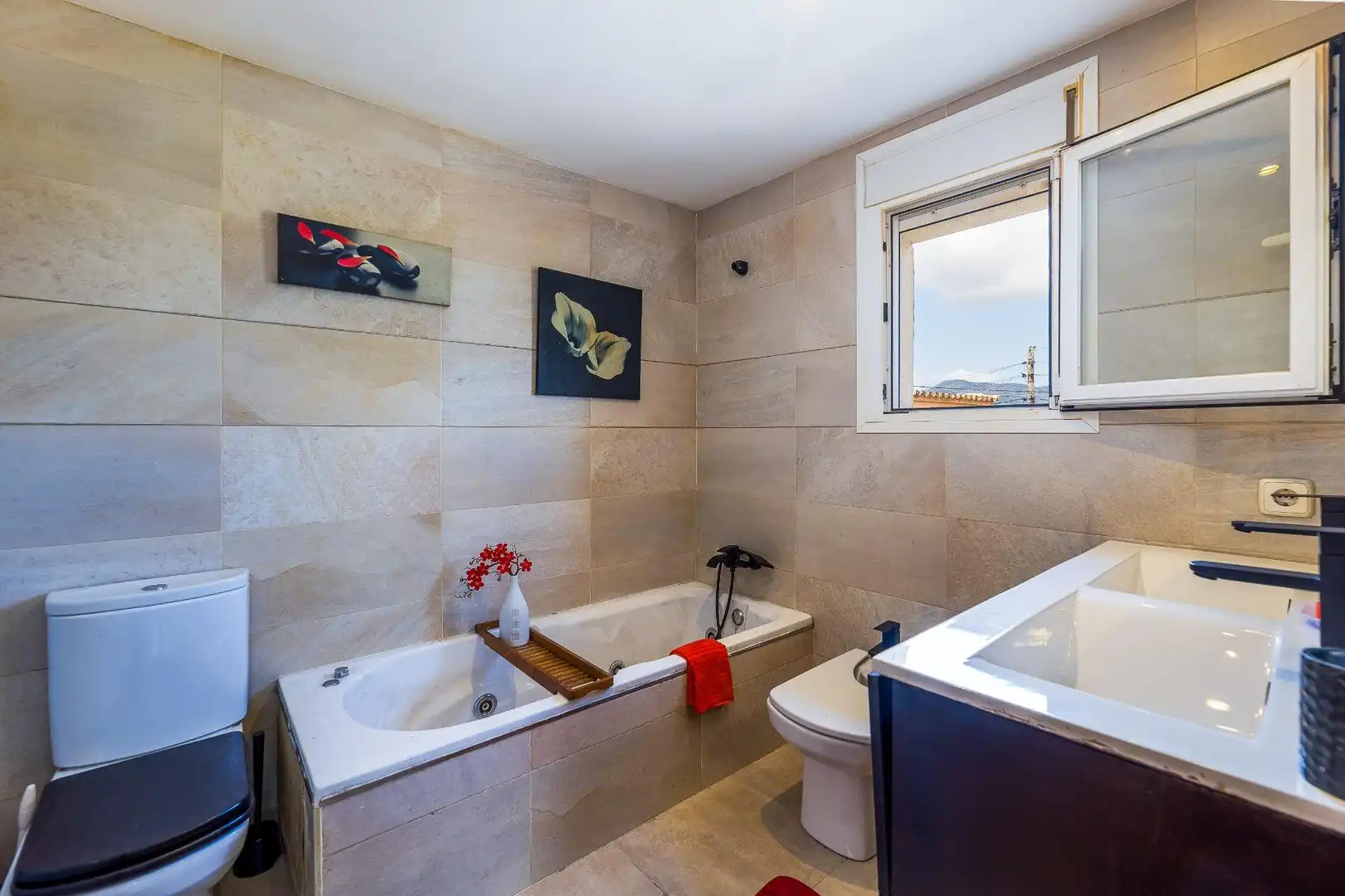 Baño de Casa o chalet en venta en  Palma de Mallorca con Aire acondicionado, Calefacción y Jardín privado