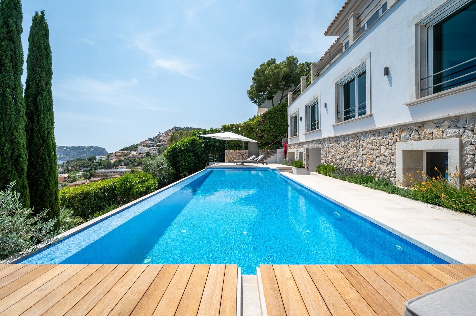 Piscina de Casa o xalet en venda en Andratx amb Aire condicionat, Calefacció i Jardí privat