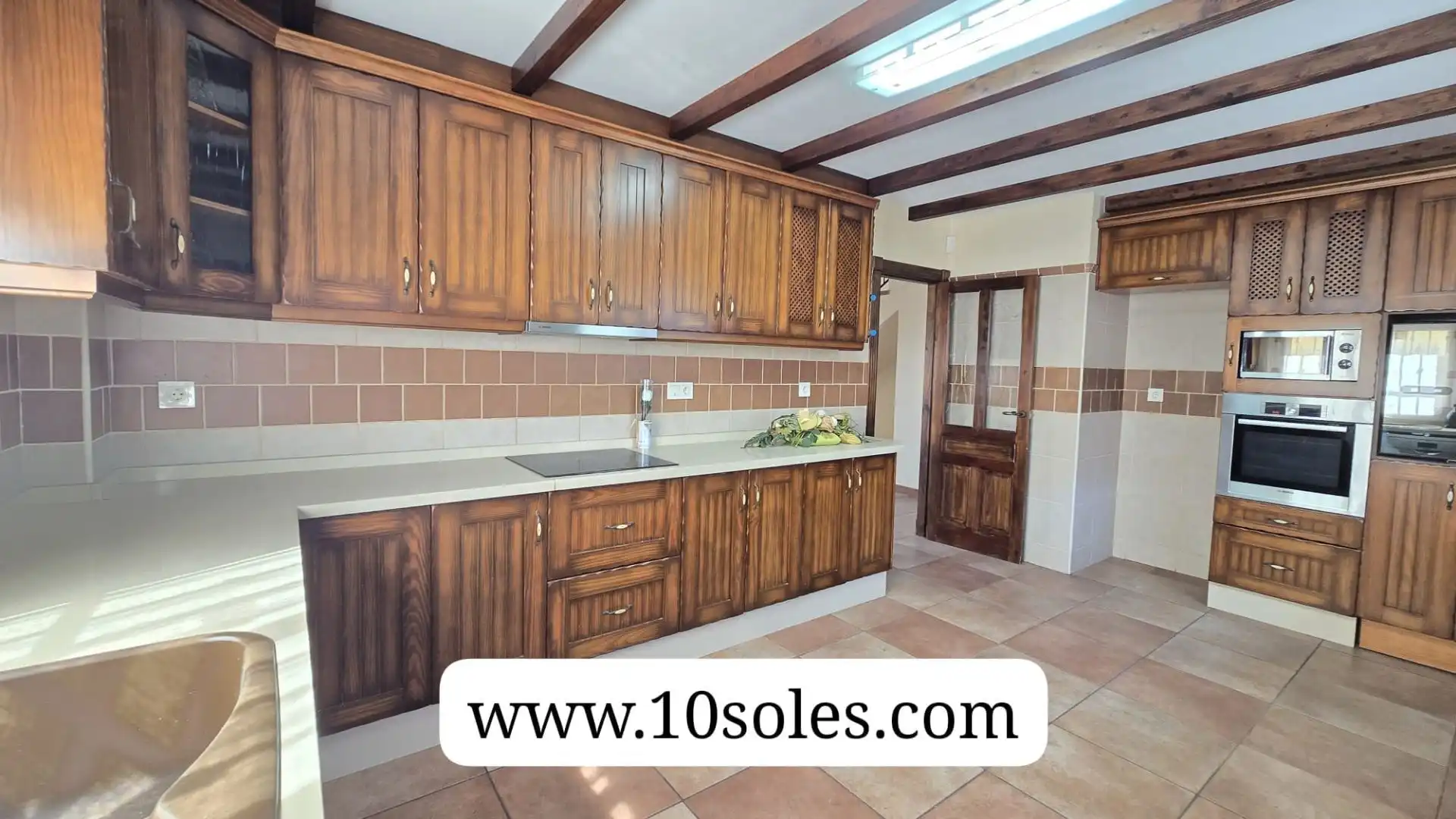 Cocina de Casa adosada en venta en Bigastro con Terraza, Trastero y Piscina