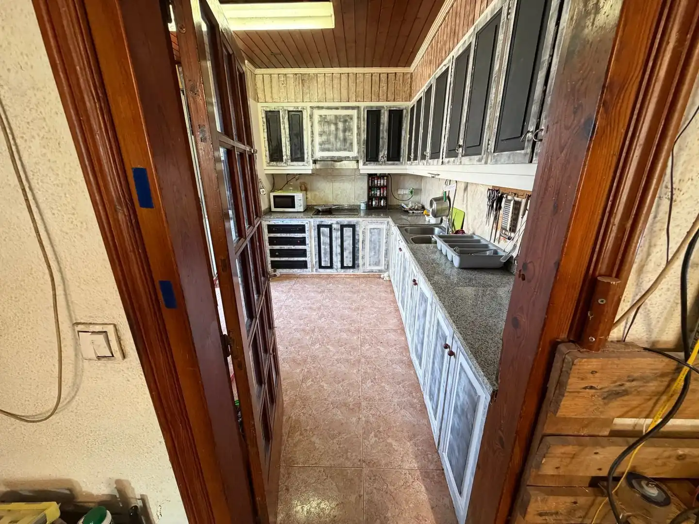 Cocina de Casa o chalet en venta en Llagostera con Jardín privado, Terraza y Trastero