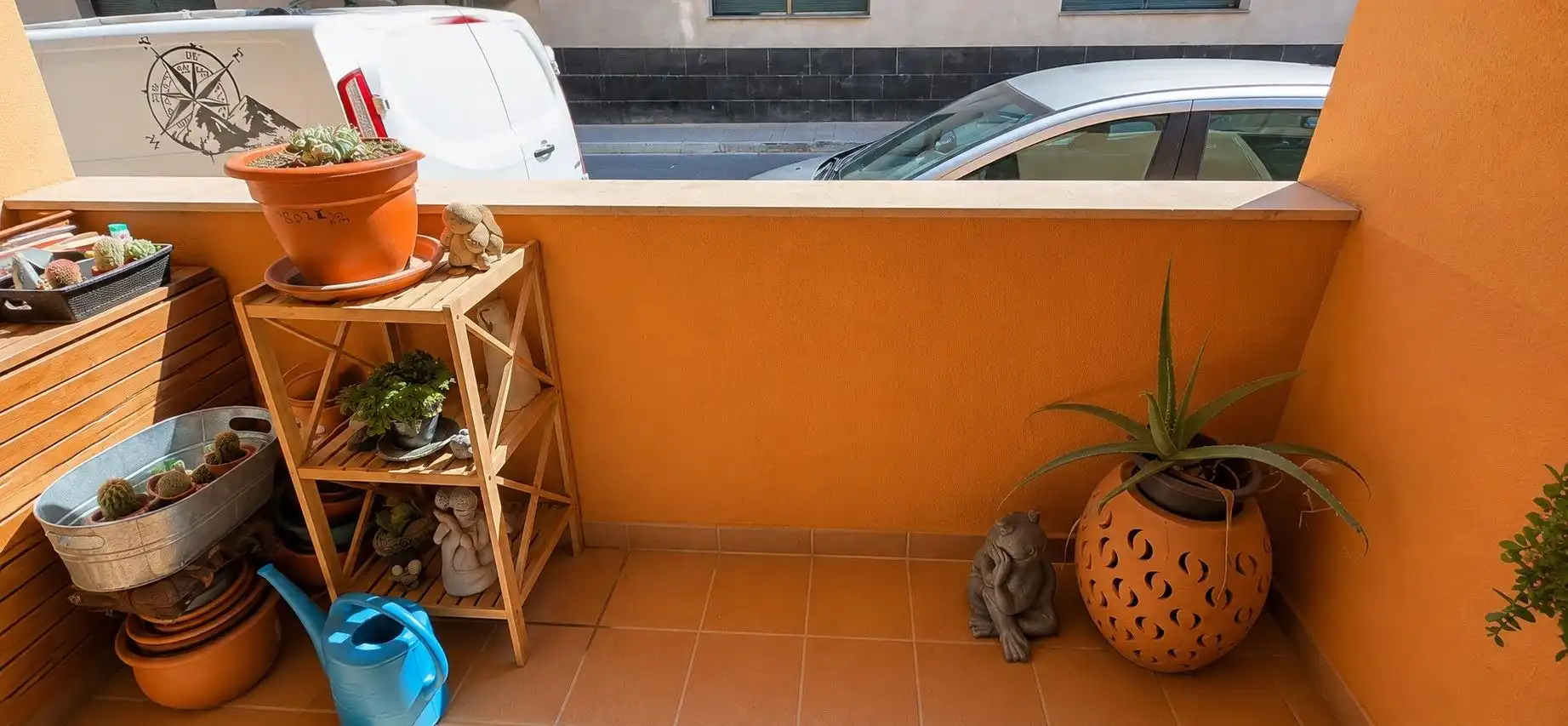 Balcony of Flat for sale in Camarles  with Air Conditioner, Furnished and Balcony