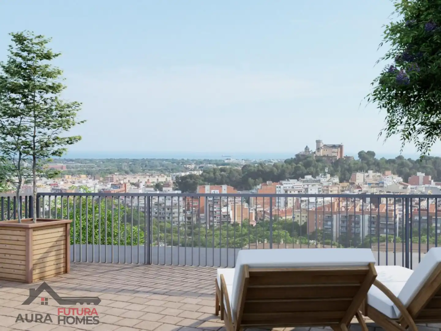 Terraza de Piso en venta en Castelldefels con Aire acondicionado, Parquet y Terraza