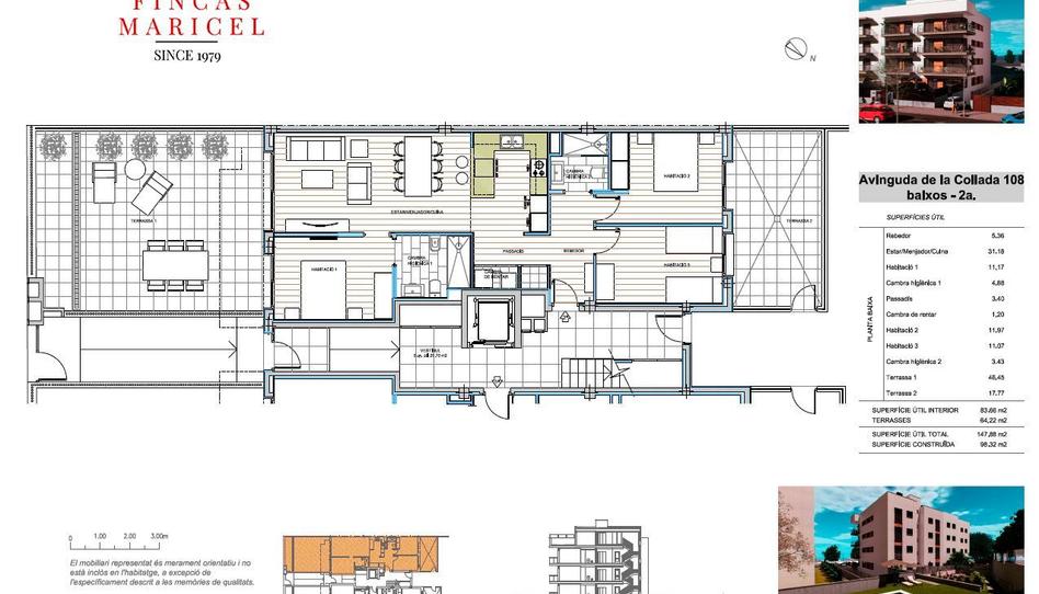 Photo 1 of Flat for sale in Alosa, 24, La Collada - Sis Camins, Barcelona