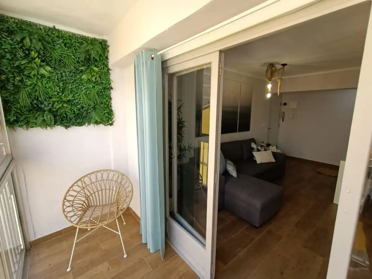Terrasse von Wohnung zur Miete in Cullera mit Klimaanlage und Möbliert
