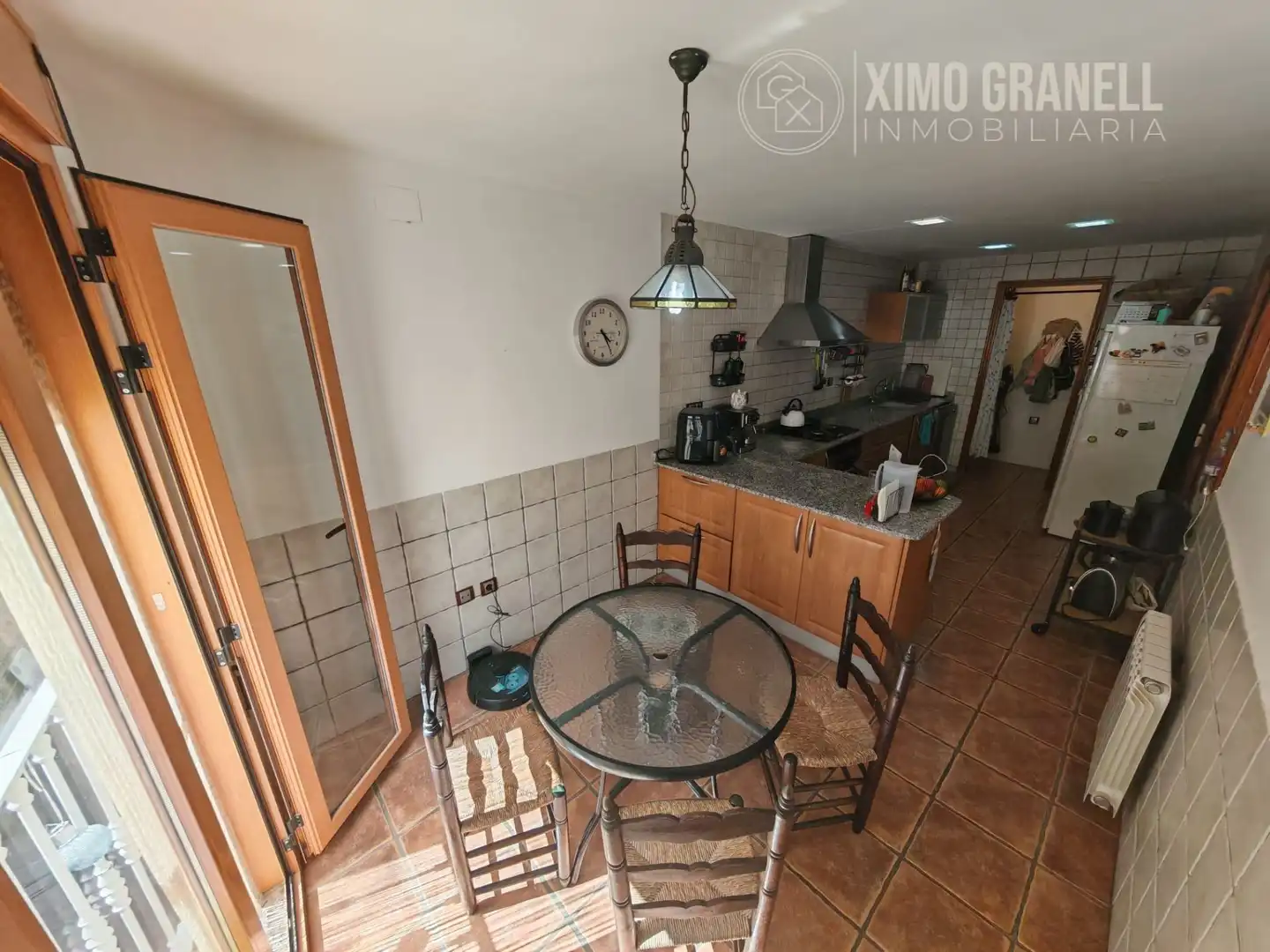 Cuina de Casa o xalet en venda en Alfondeguilla amb Calefacció, Jardí privat i Terrassa