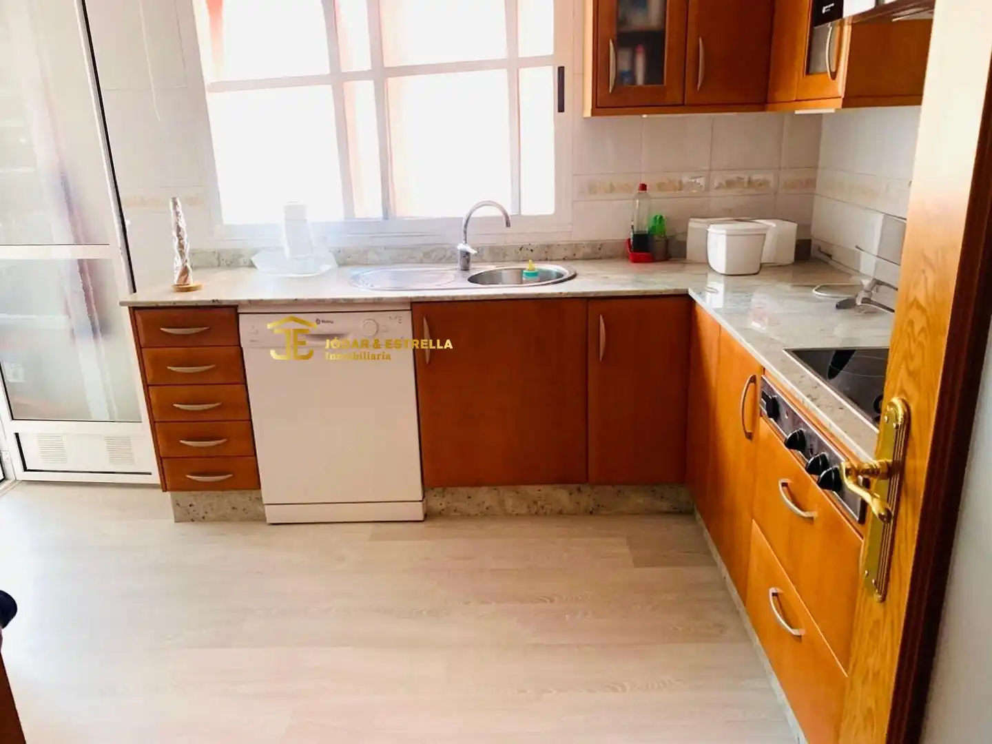 Kitchen of Flat for sale in Lorca  with Air Conditioner, Storage room and Furnished