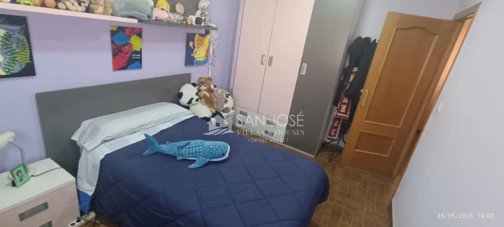 Dormitori de Casa o xalet en venda en Aspe amb Jardí privat i Balcó
