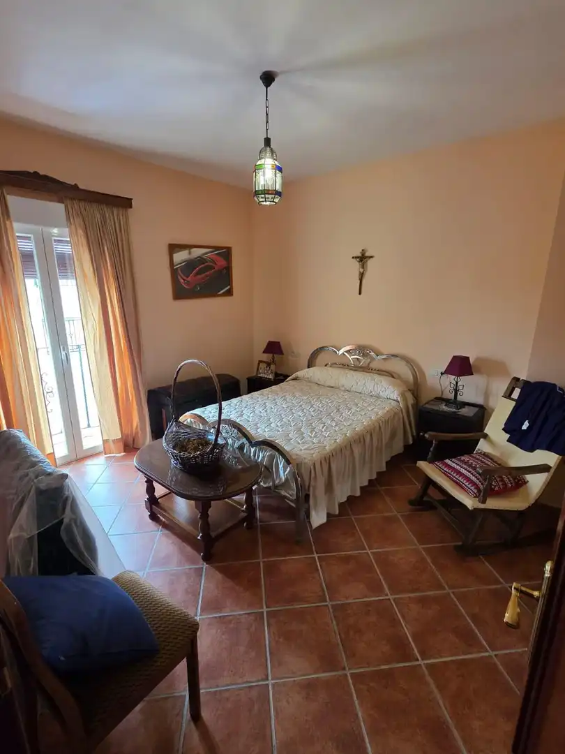 Bedroom of Houses for sale in Ventas de Huelma  with Air Conditioner, Heating and Private garden