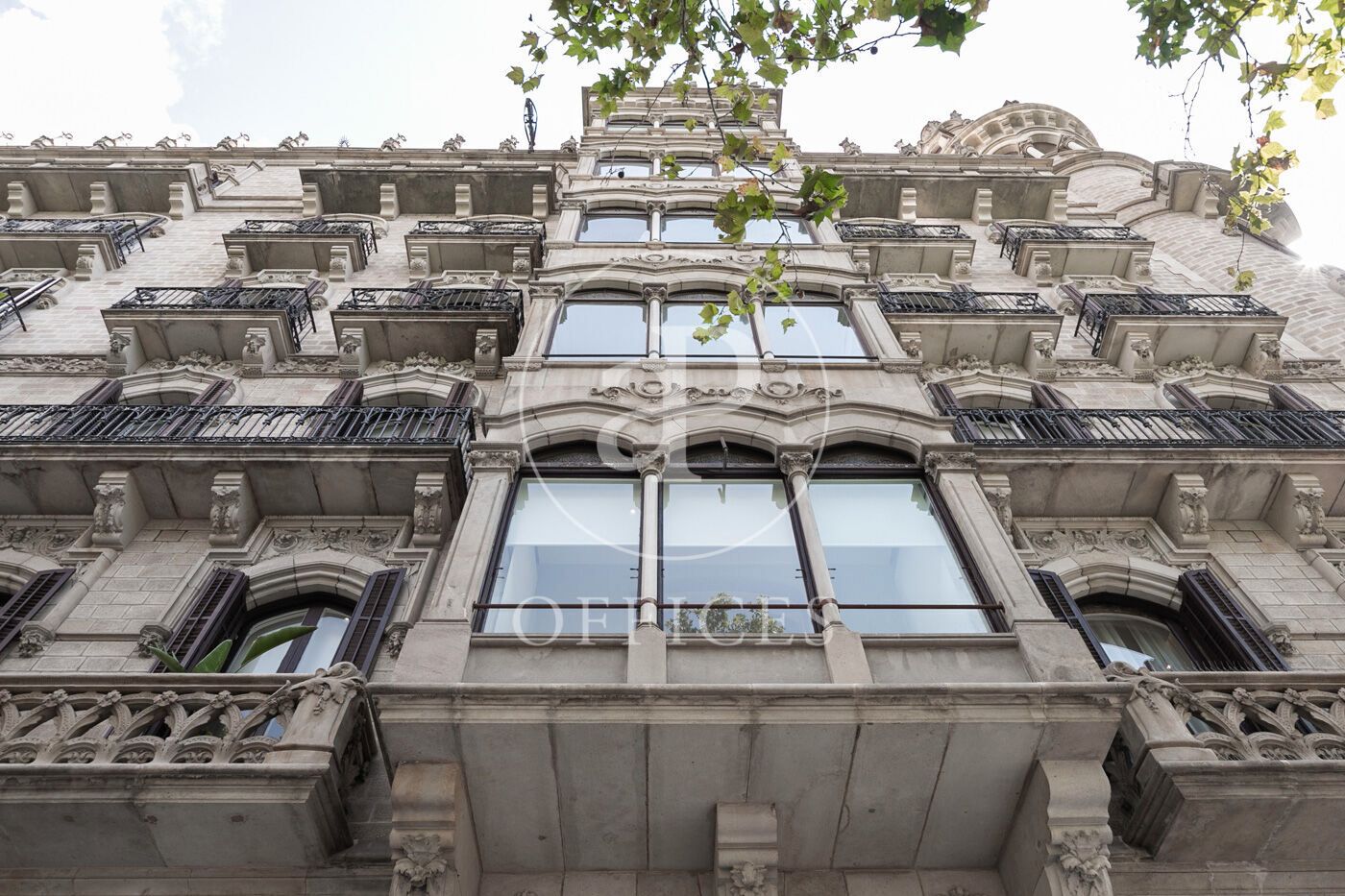Exterior view of Office to rent in  Barcelona Capital  with Air Conditioner and Heating