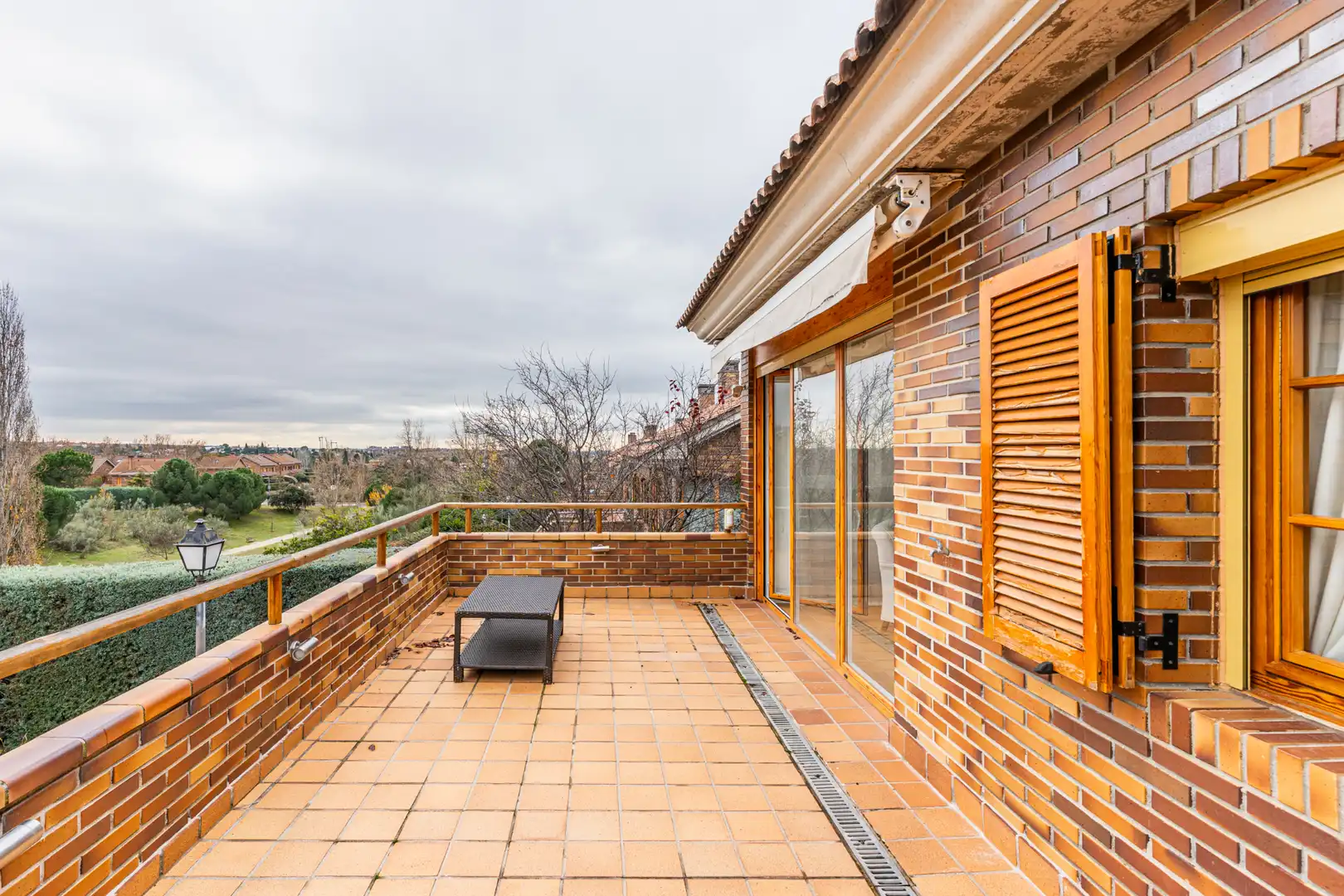 Terraza de Casa o chalet en venta en Las Rozas de Madrid con Aire acondicionado, Calefacción y Jardín privado