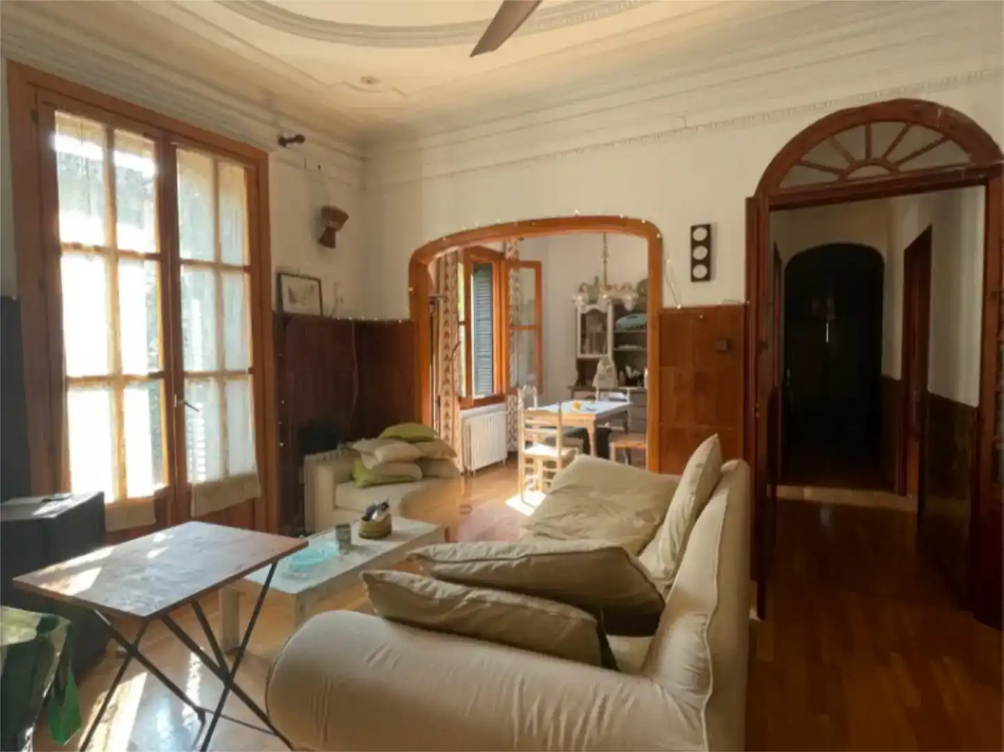 Sala d'estar de Pis per a compartir en Valldemossa, Illes Balears