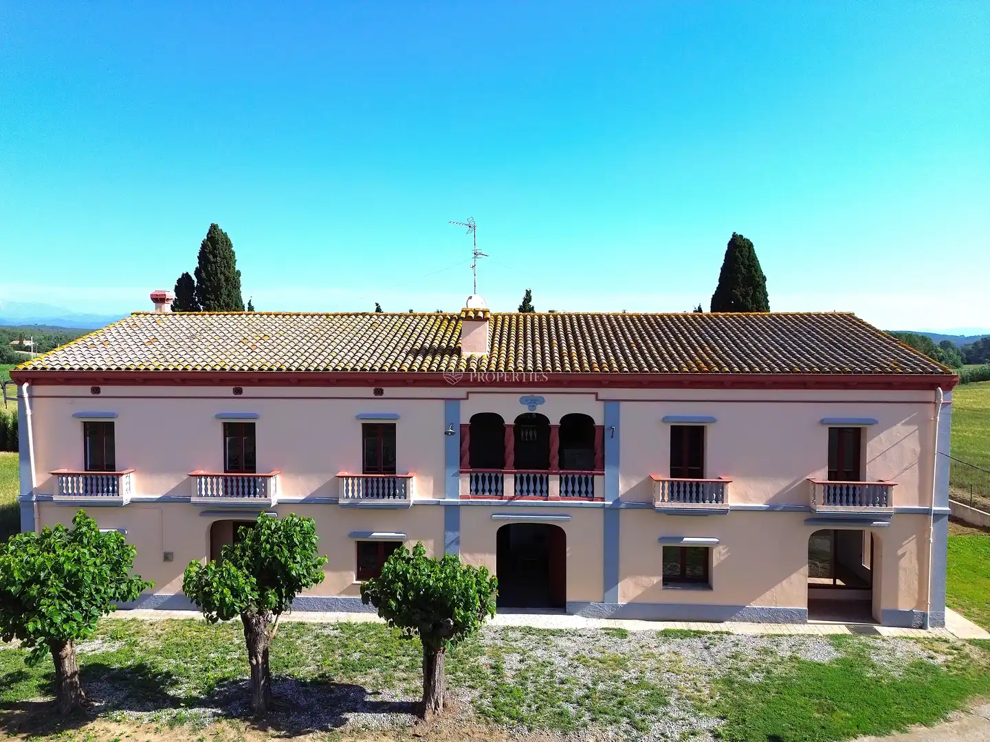 Vista exterior de Finca rústica en venta en Vilademuls con Jardín privado, Terraza y Alarma