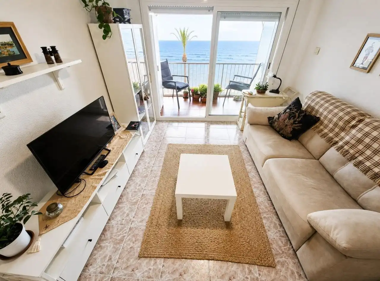 Sala de estar de Apartamento en venta en El Campello