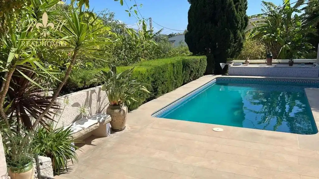 Piscina de Casa o chalet de alquiler en L'Alfàs del Pi con Aire acondicionado, Calefacción y Terraza