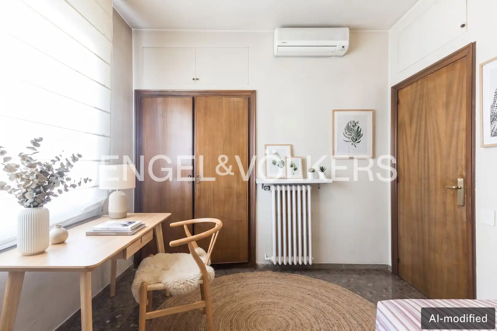 Comedor de Piso de alquiler en Barcelona con Aire acondicionado, Calefacción y Parquet