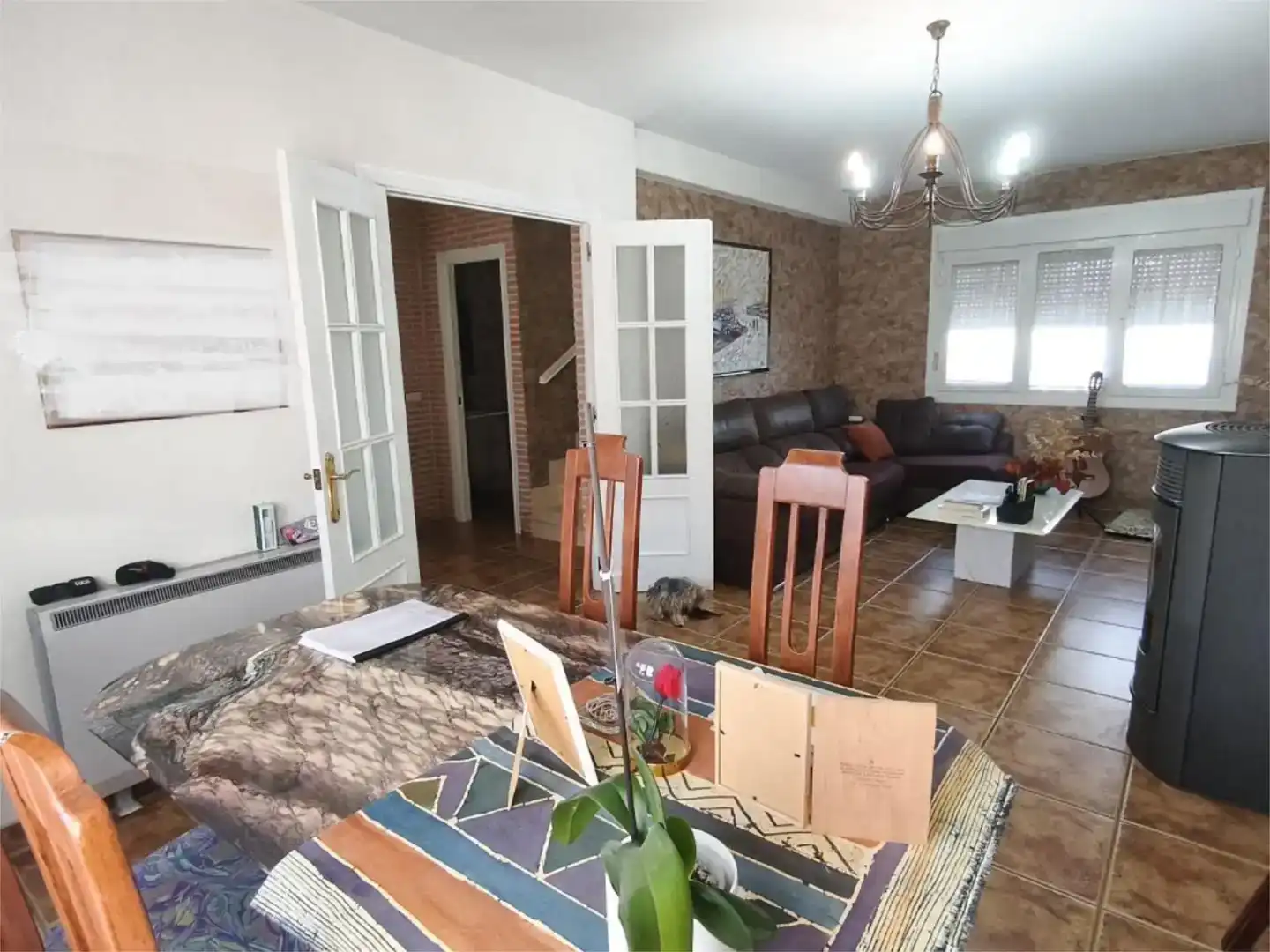 Sala d'estar de Pis en venda en Cedillo del Condado amb Aire condicionat