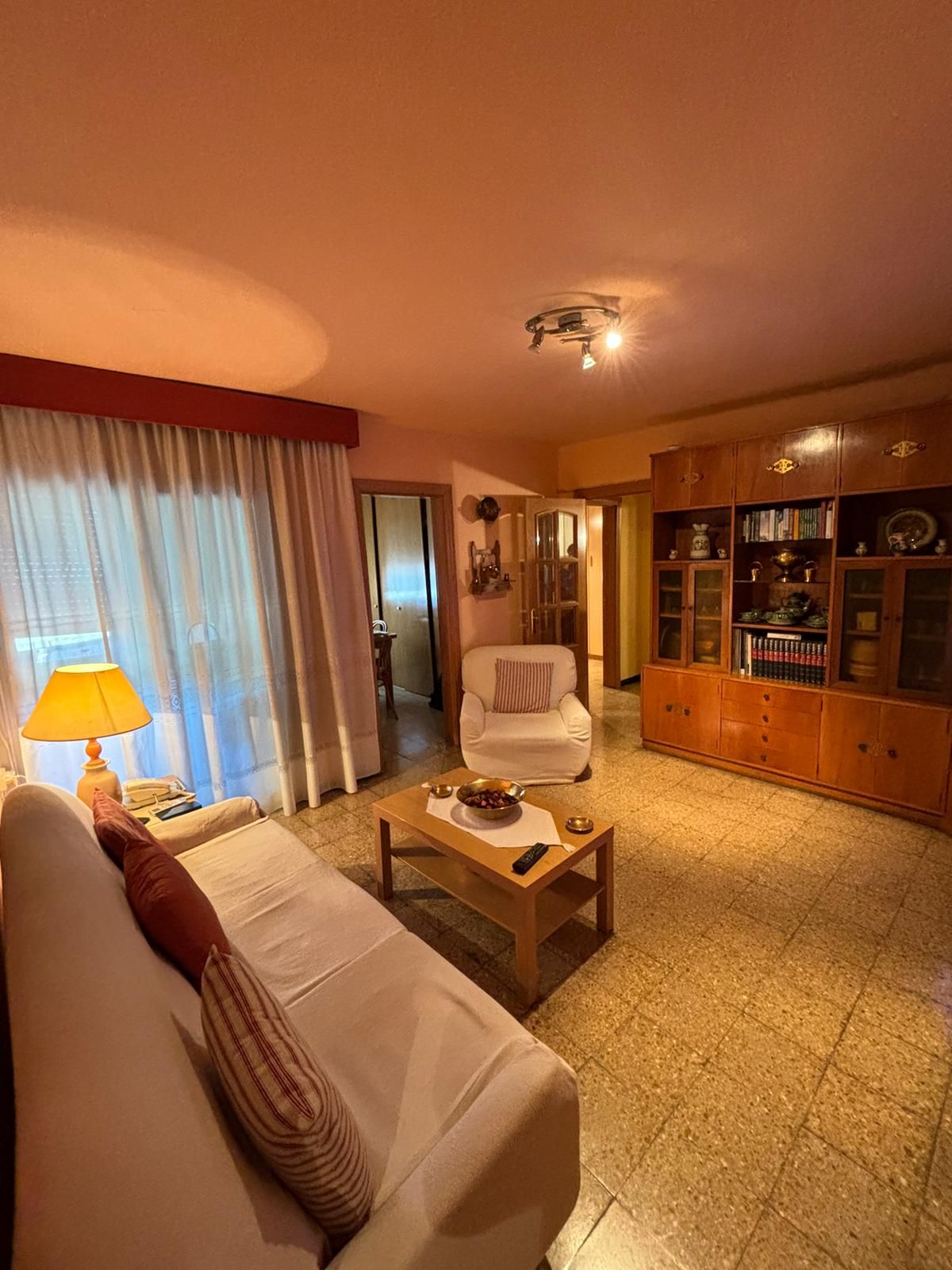 Sala d'estar de Pis en venda en  Barcelona Capital amb Calefacció