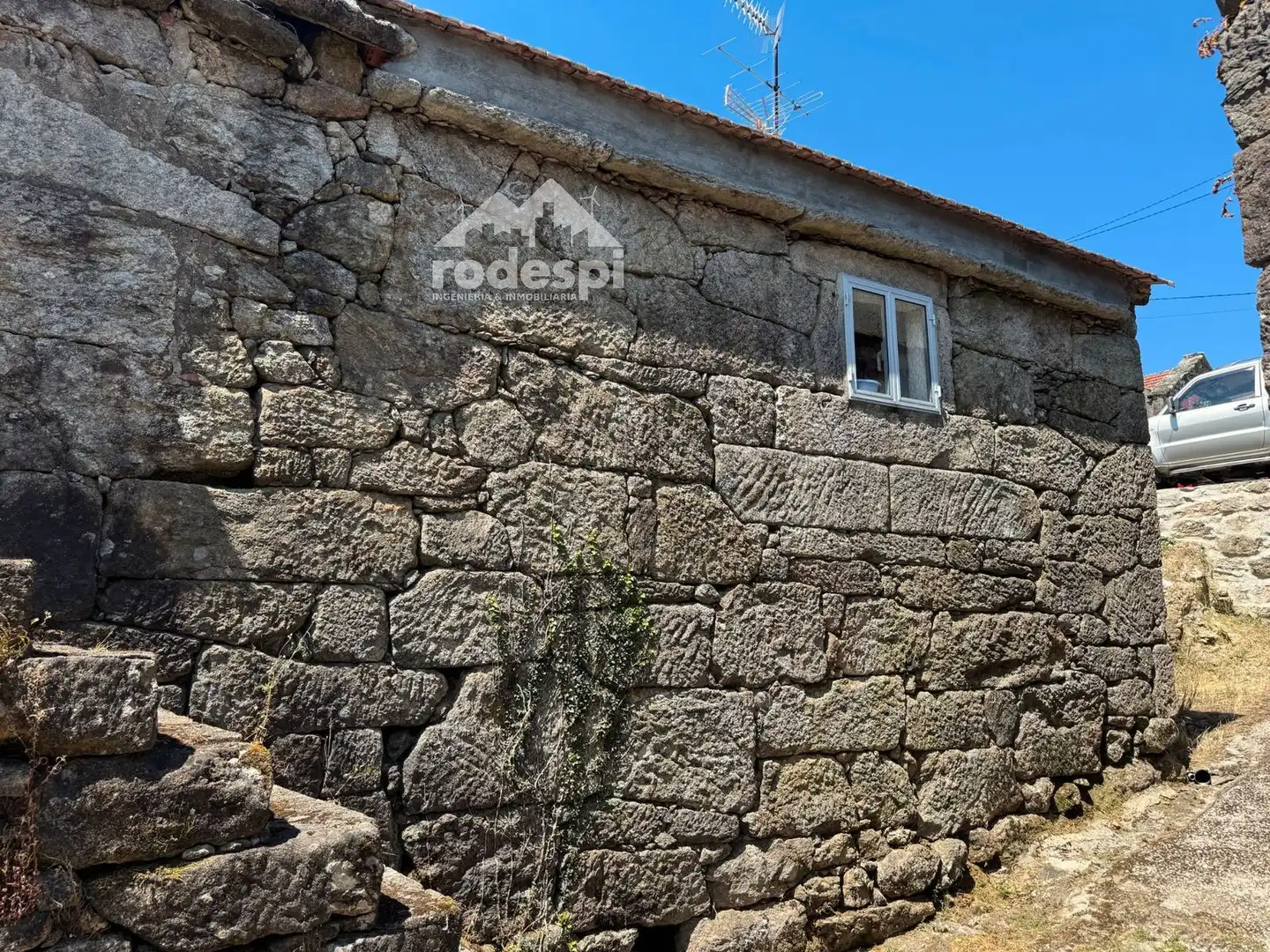 Vista exterior de Casa o chalet en venta en A Cañiza   con Trastero