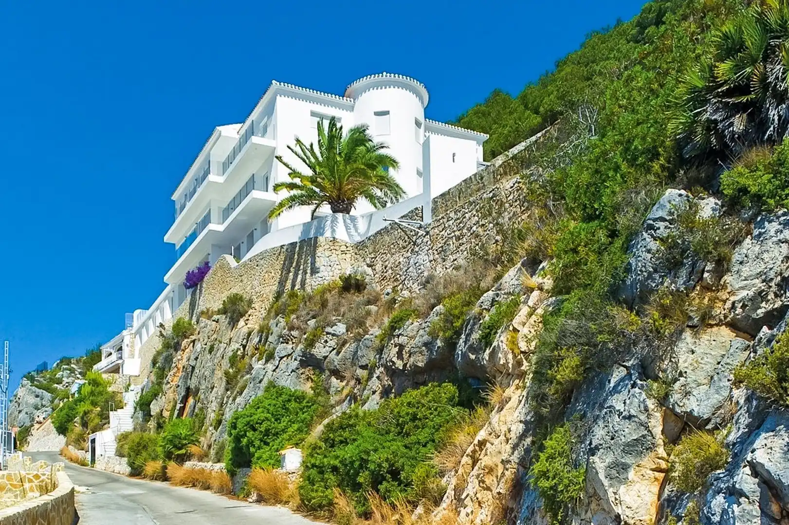 Exterior view of Houses for sale in Jávea / Xàbia  with Air Conditioner, Heating and Terrace