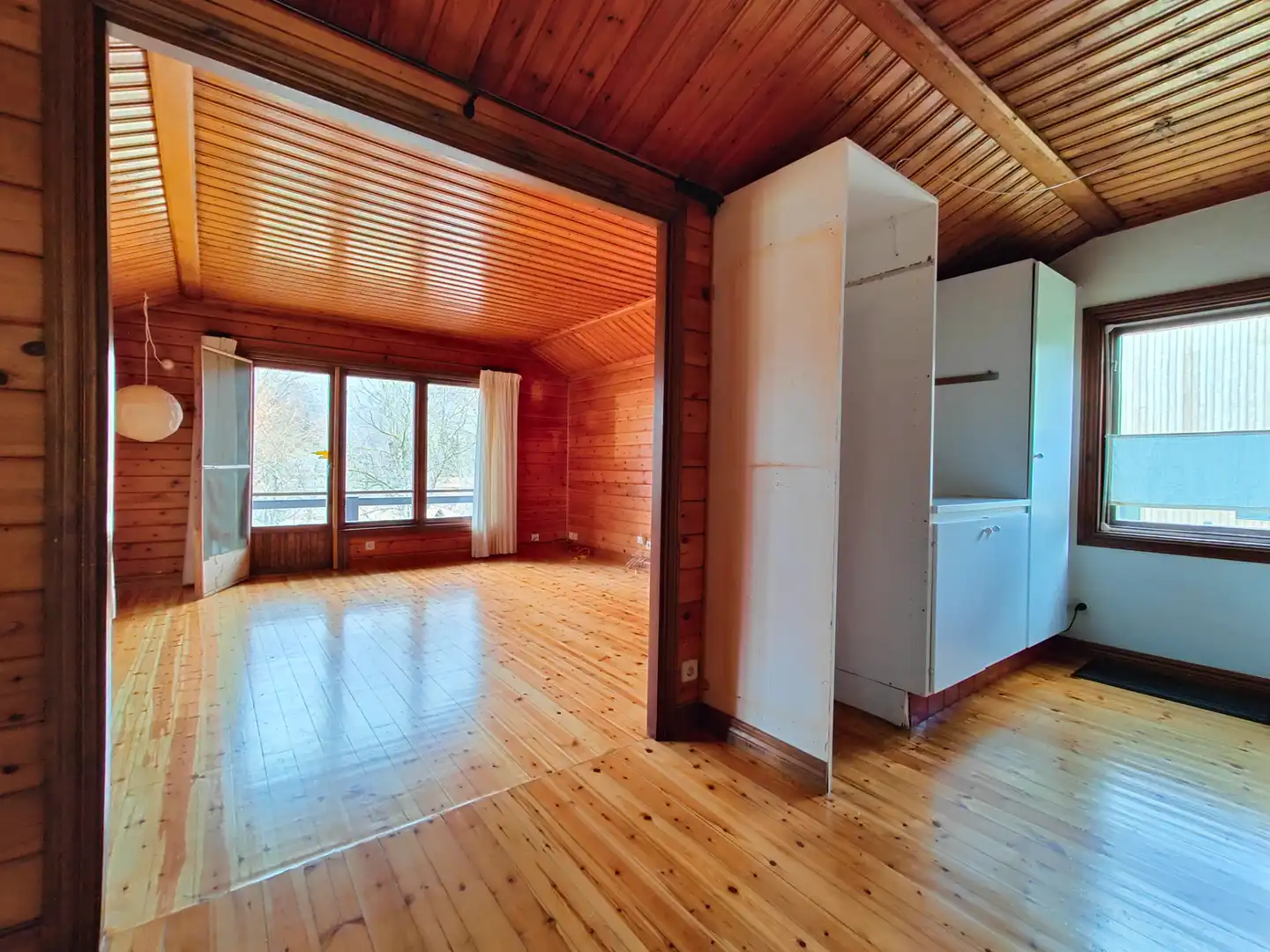 Sala d'estar de Casa o xalet en venda en Camprodon amb Jardí privat, Parquet i Terrassa
