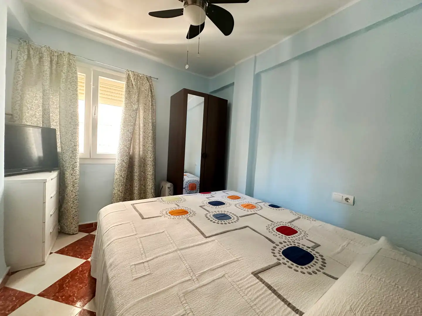 Bedroom of Flat for sale in Málaga