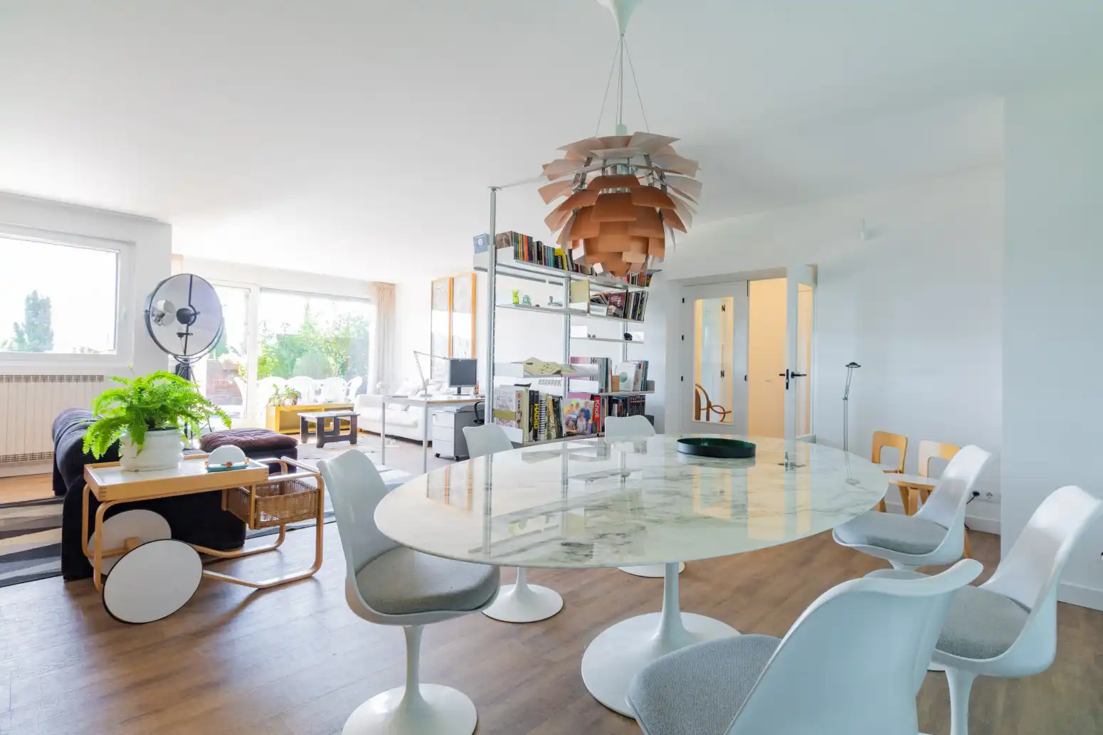 Comedor de Piso en venta en Estella / Lizarra con Calefacción, Jardín privado y Terraza