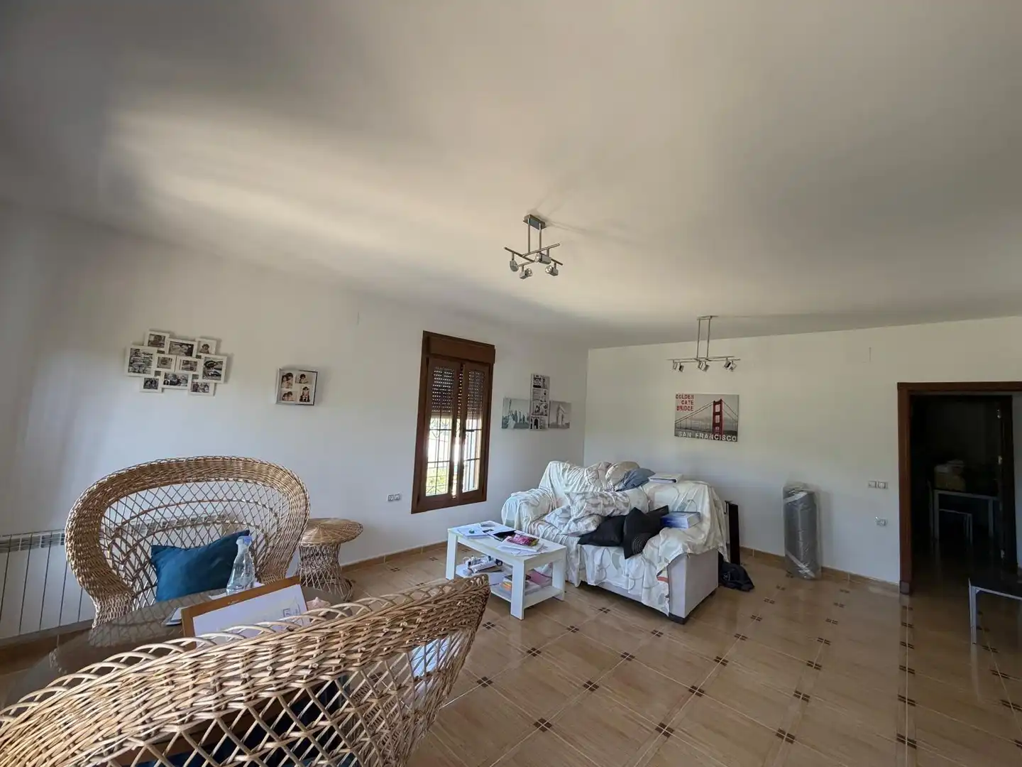Sala de estar de Casa o chalet en venta en Casar de Cáceres con Aire acondicionado, Calefacción y Terraza