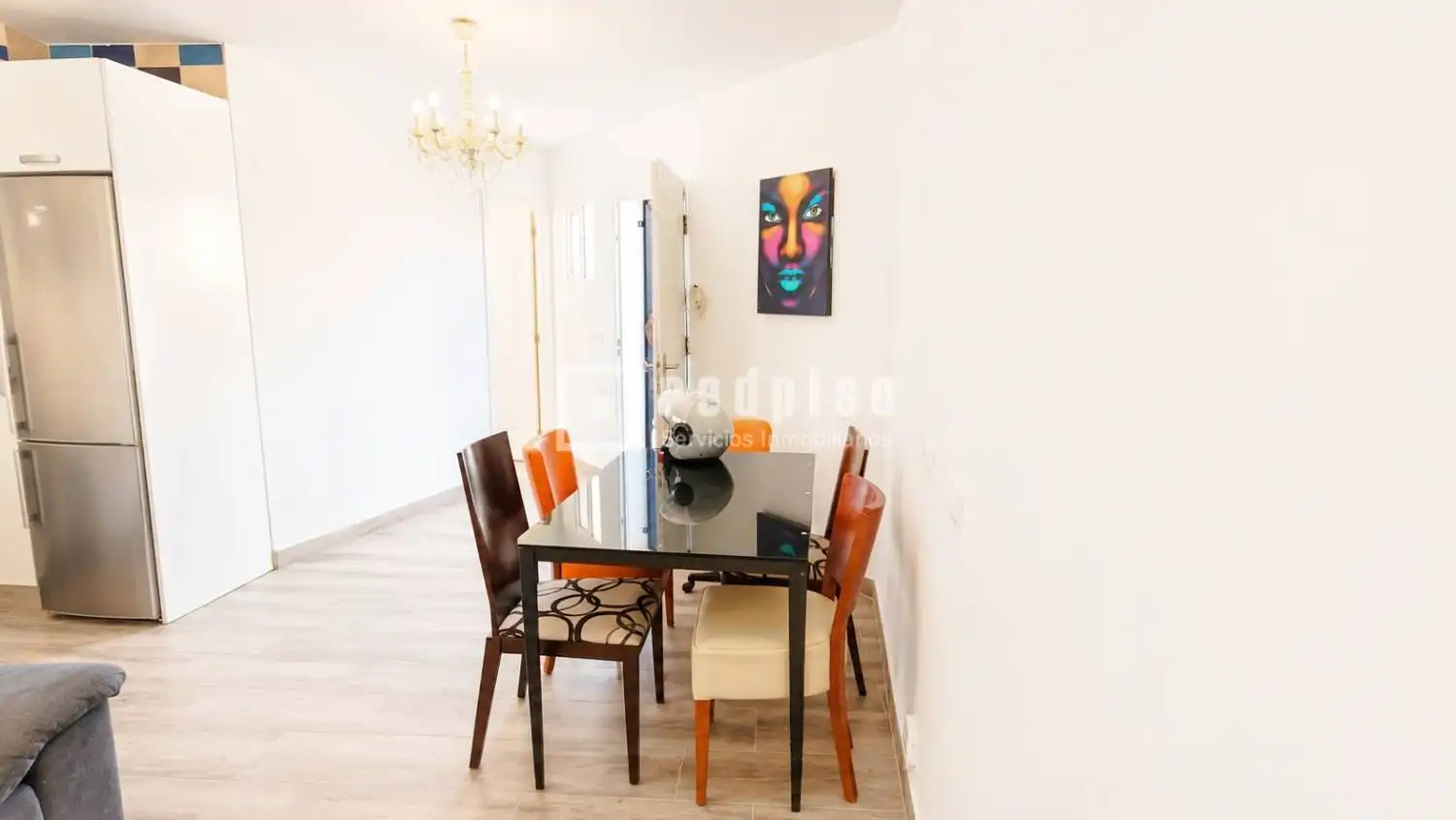Comedor de Estudio de alquiler en Málaga con Aire acondicionado y Amueblado