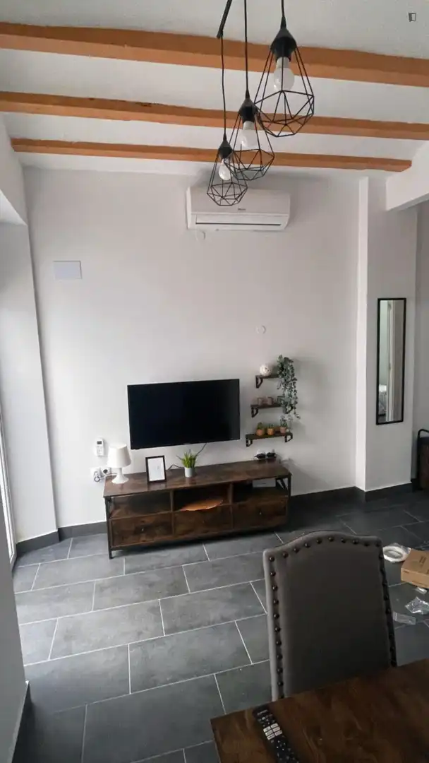 Living room of Houses for rent in Sagunto / Sagunt  with Air Conditioner, Heating and Furnished