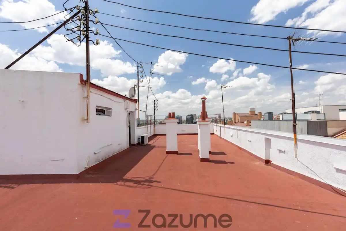 Terrace of Lofts for rent in Madrid  with Air Conditioner, Heating and Furnished