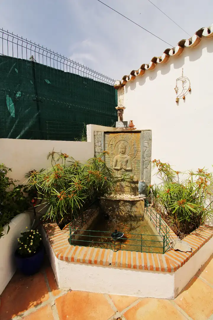 Jardín de Finca rústica en venta en Mijas con Aire acondicionado, Calefacción y Jardín privado
