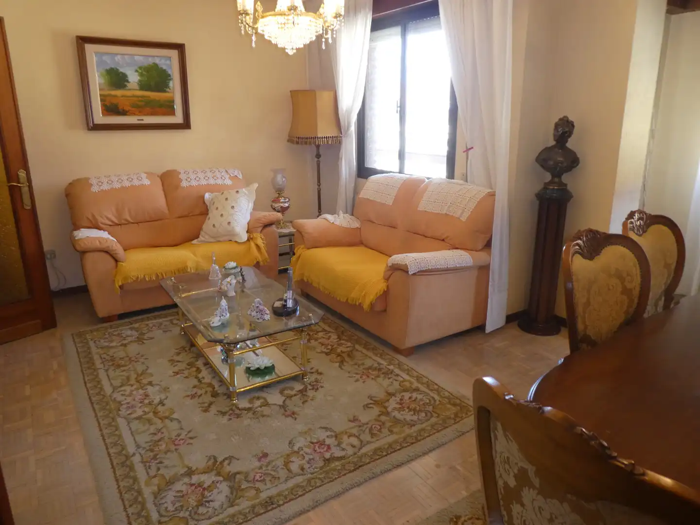 Sala de estar de Piso en venta en Burgos con Terraza y Amueblado