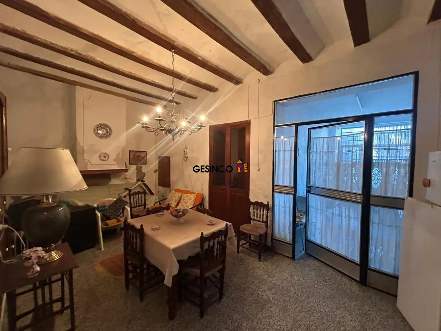 Esszimmer von Haus oder Chalet zum Verkauf in Manuel mit Terrasse