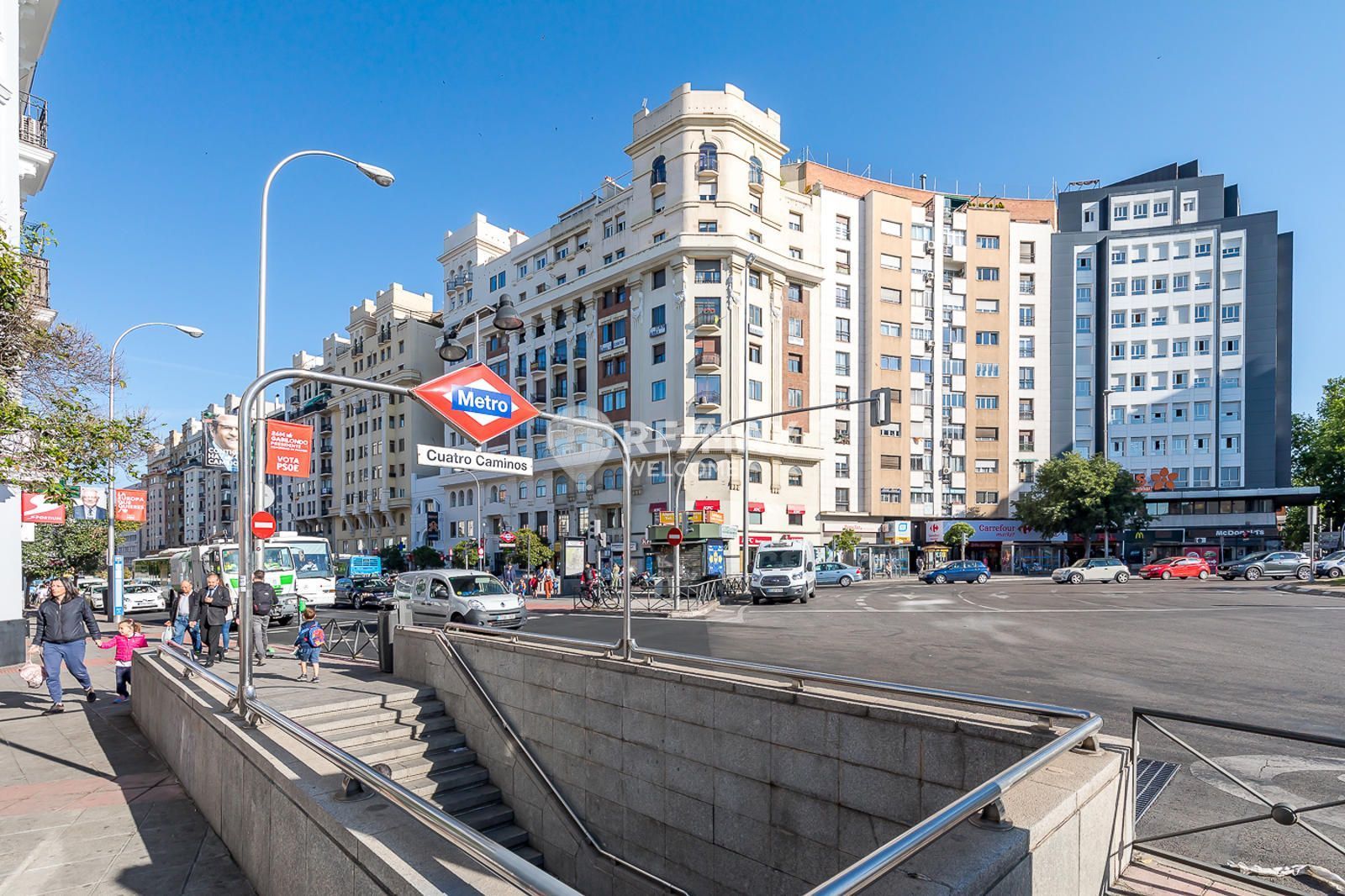 Vista exterior de Garatge en venda en  Madrid Capital
