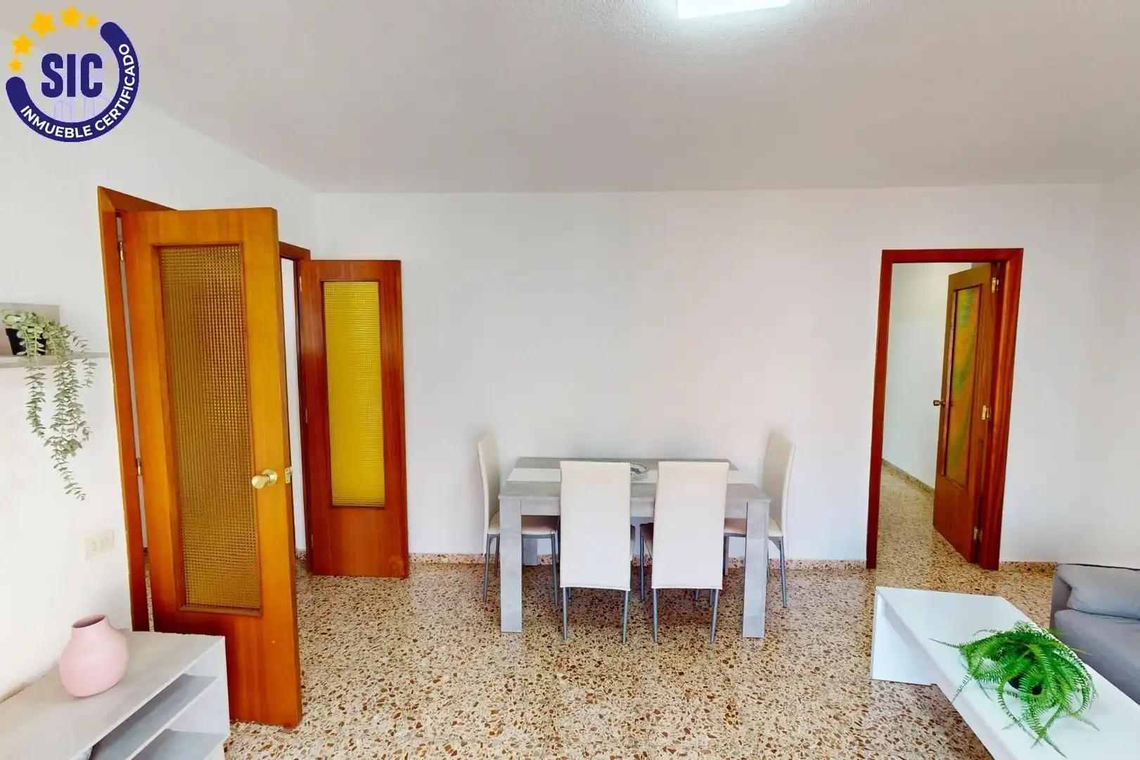 Dining room of Flat for sale in Castellón de la Plana / Castelló de la Plana  with Heating, Terrace and Balcony