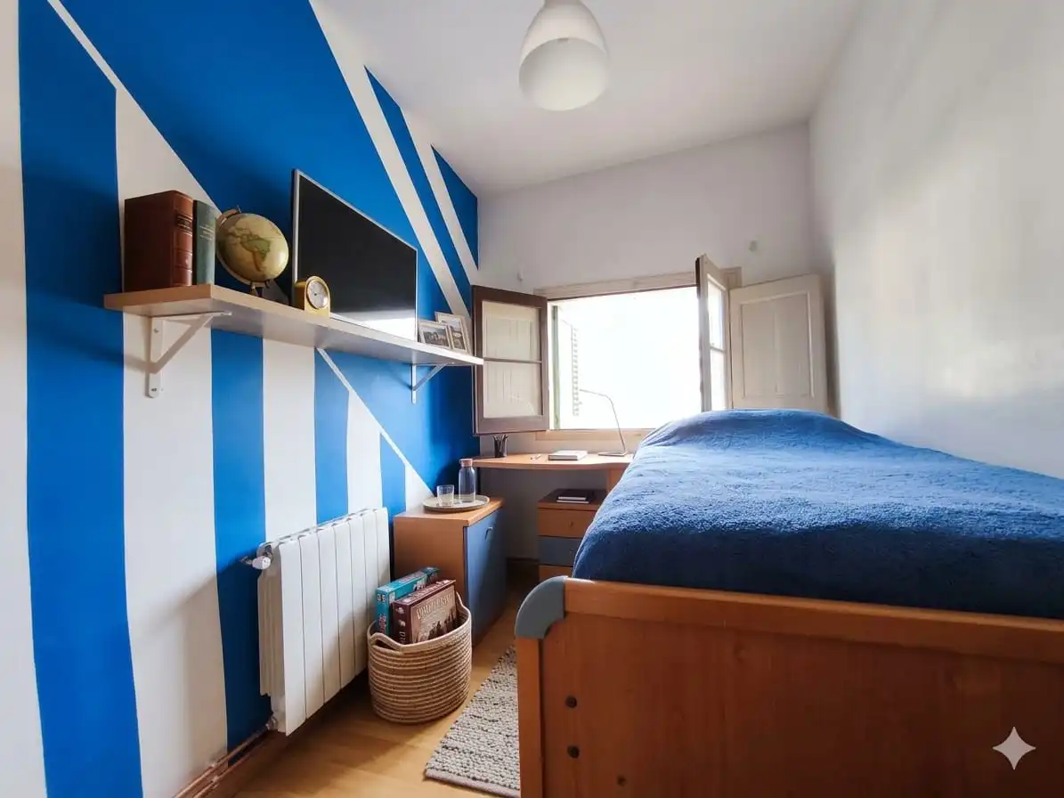 Schlafzimmer von Wohnung zum Verkauf in Caldes de Montbui mit Klimaanlage und Heizung