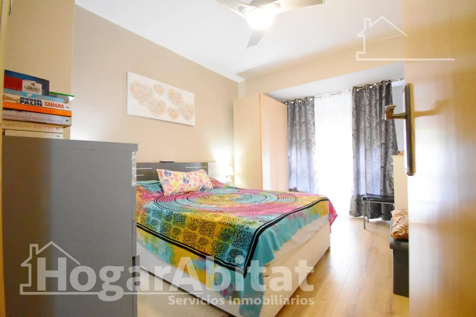 Bedroom of Flat for sale in Oliva  with Air Conditioner, Heating and Terrace