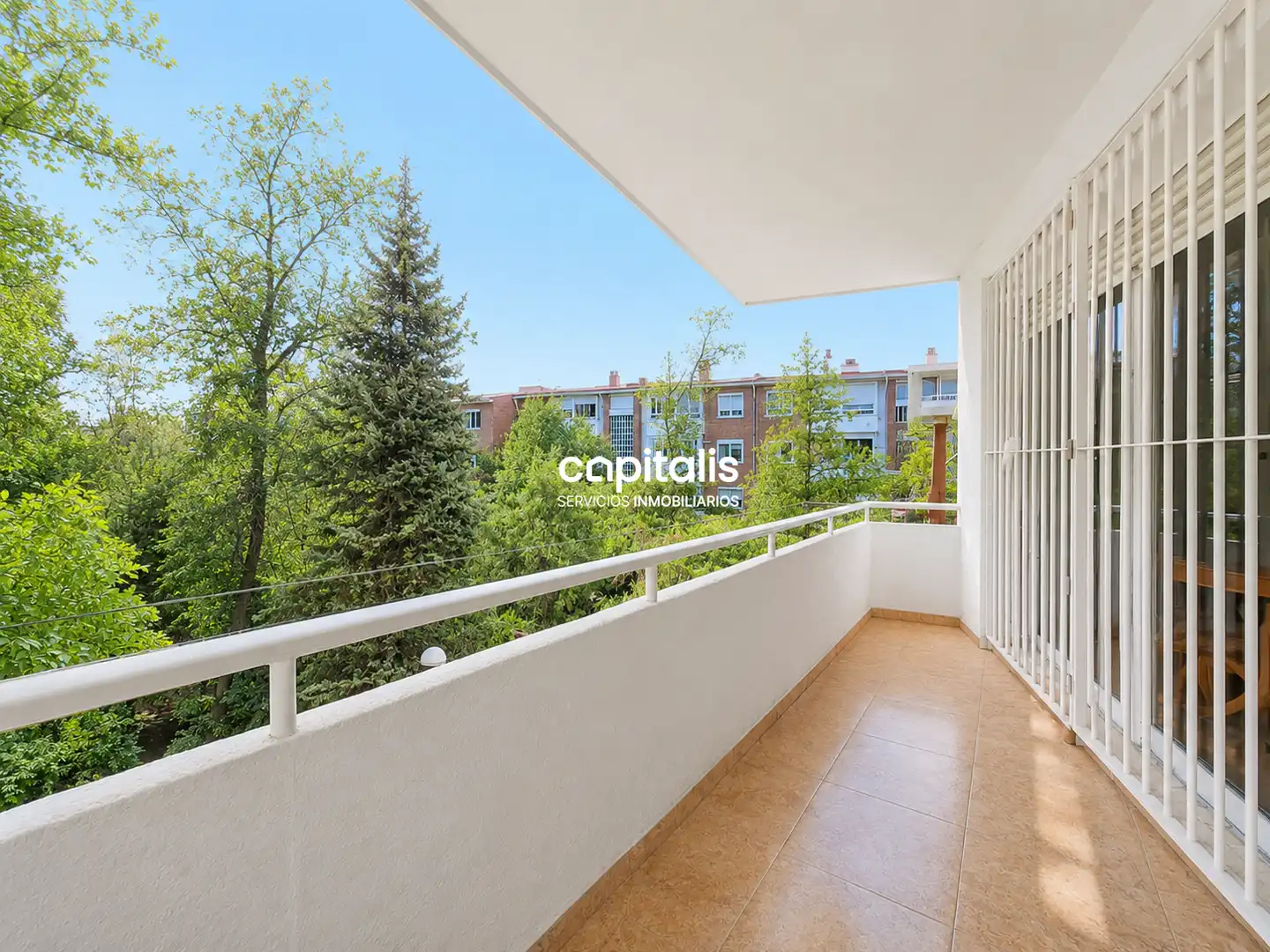 Terrasse von Wohnung zur Miete in Madrid mit Klimaanlage und Heizung