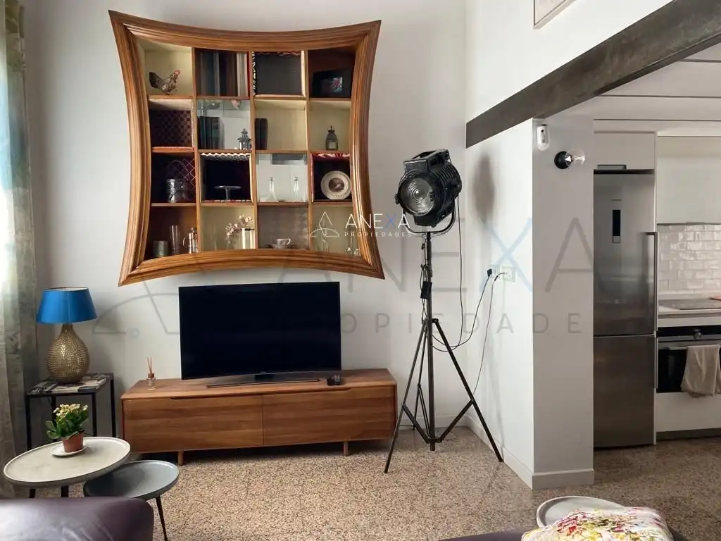 Wohnzimmer von Wohnung zum Verkauf in Barcelona mit Klimaanlage