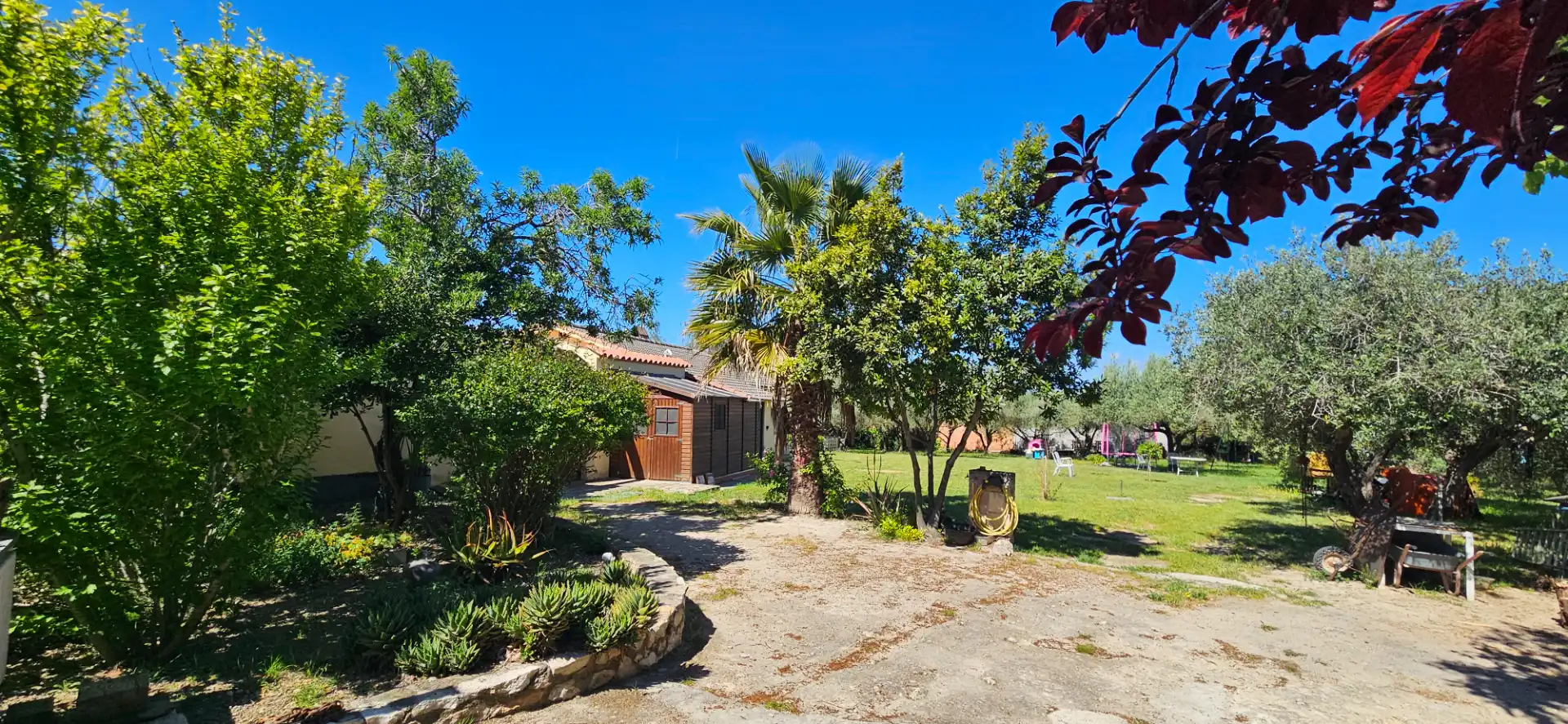 Garden of Country homes for sale in El Catllar   with Air Conditioner, Heating and Private garden