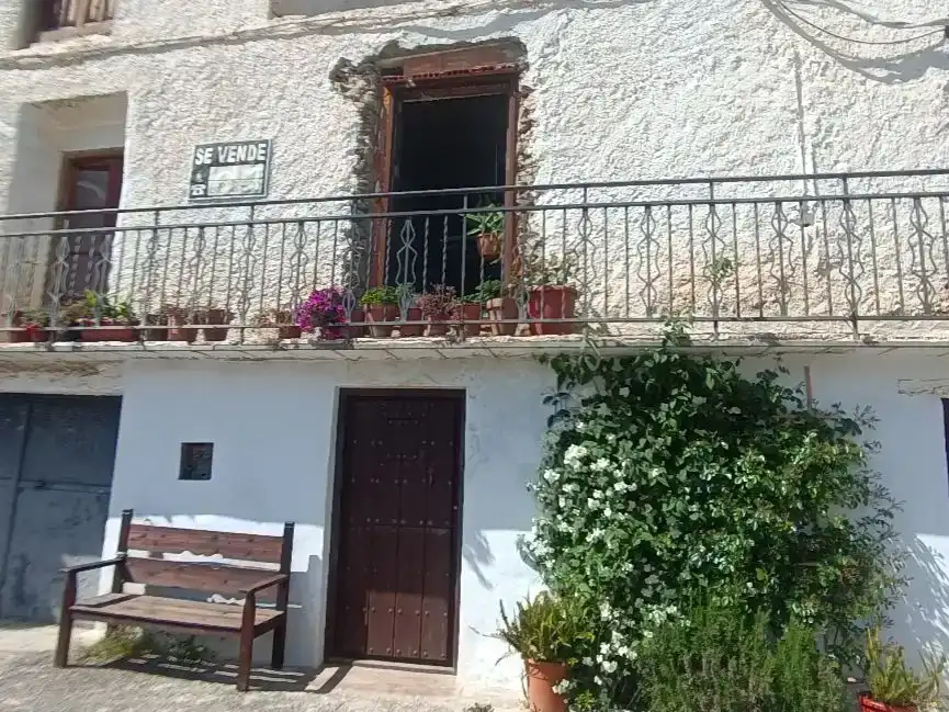 Vista exterior de Casa adosada en venda en La Taha amb Aire condicionat, Traster i Balcó