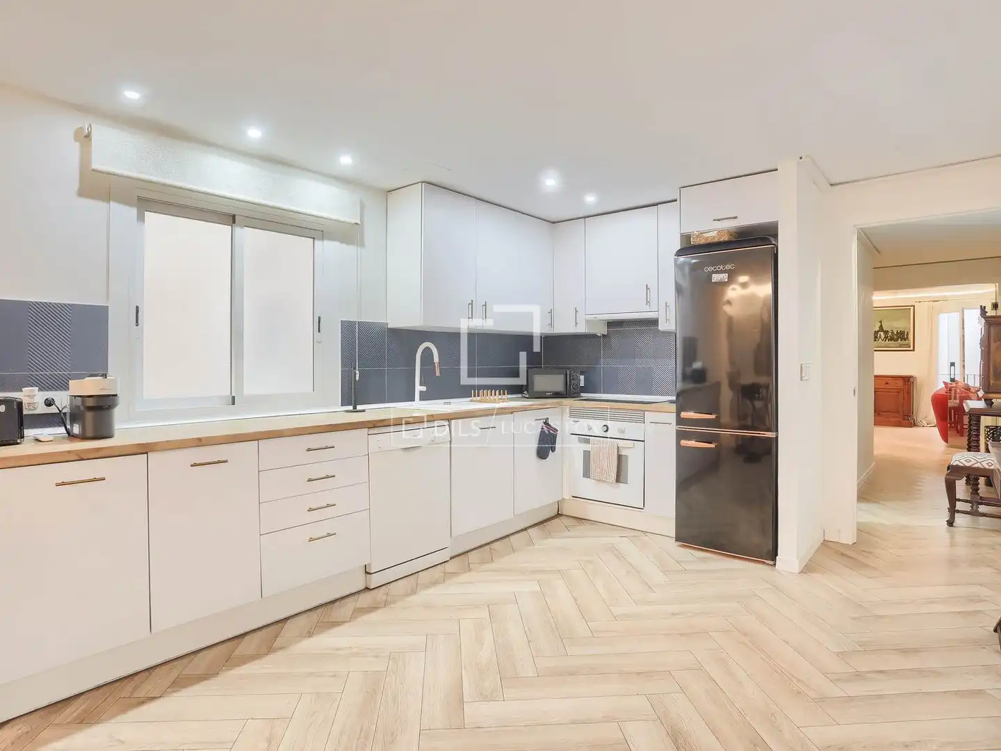 Kitchen of Flat for rent in  Palma de Mallorca  with Air Conditioner, Furnished and Balcony