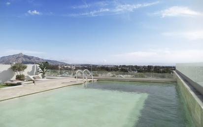 Swimming pool of Apartment for sale in Marbella  with Air Conditioner, Terrace and Swimming Pool