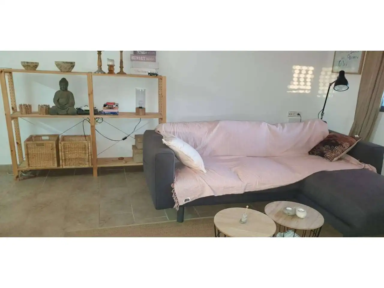 Sala d'estar de Casa o xalet de lloguer en Chipiona amb Aire condicionat, Calefacció i Terrassa